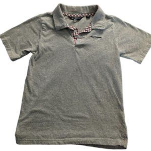Ben Sherman Boys Grey Polo Shirt - M 10/12
